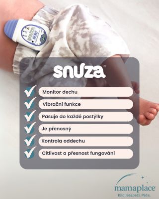 🇨🇿 Mamaplace doporučuje monitor dechu Snuza Hero MD ❤️ Pro bezpečí miminka a klid maminky 🥰 🇸🇰 Mamaplace odporúča monitor...