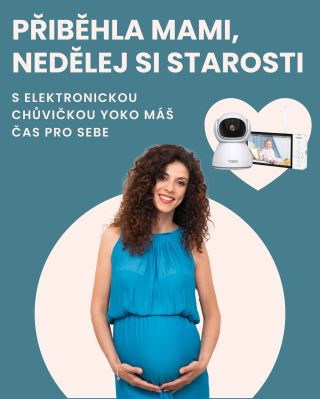 🇨🇿Elektronická chůvička YOKO X5 – pro klidný začátek mateřství ☺️ Klikni na odkaz v našem bio! ❤️ 🇸🇰Elektronická dojčenská...